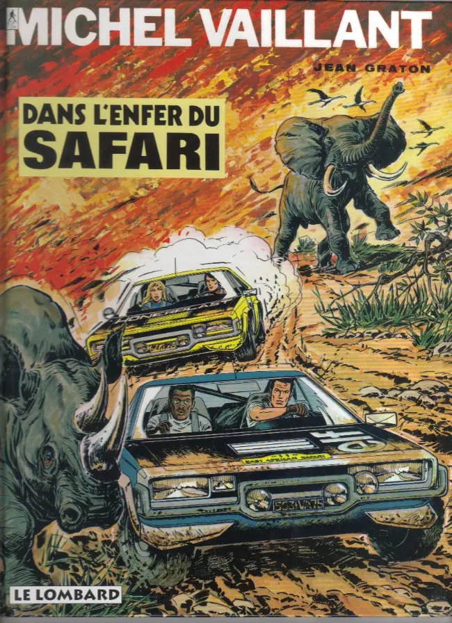 Couverture de l'album Michel Vaillant Tome 27 Dans l'enfer du safari