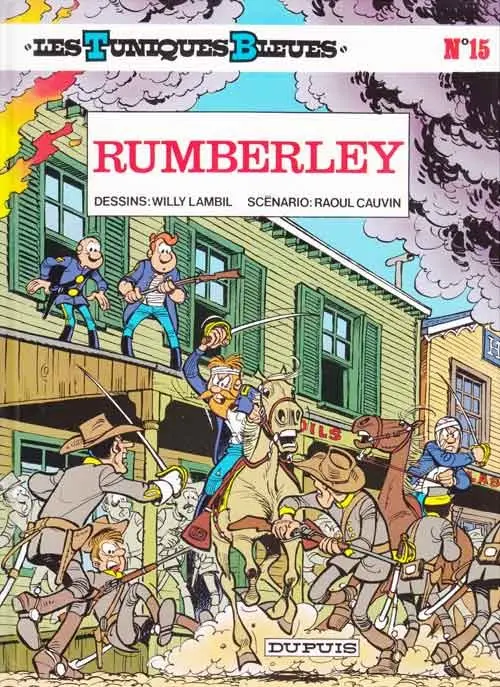 Couverture de l'album Les Tuniques Bleues Tome 15 Rumberley