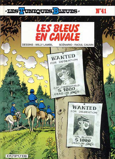 Couverture de l'album Les Tuniques Bleues Tome 41 Les bleus en cavale