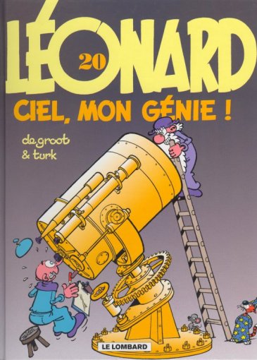 Couverture de l'album Léonard Tome 20 Ciel, mon génie !