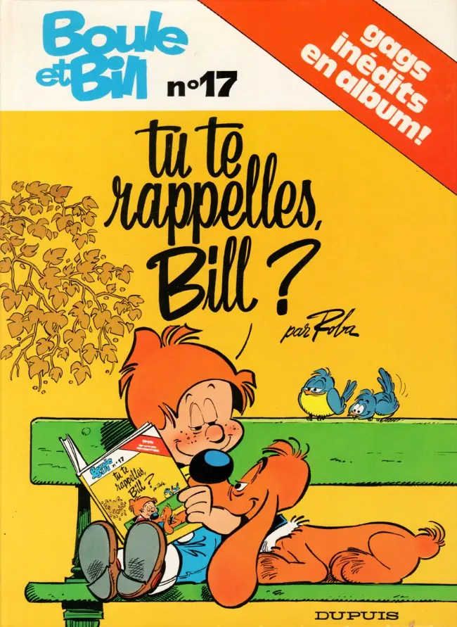 Couverture de l'album Boule & Bill Tome 17 Tu te rappelles, Bill ?