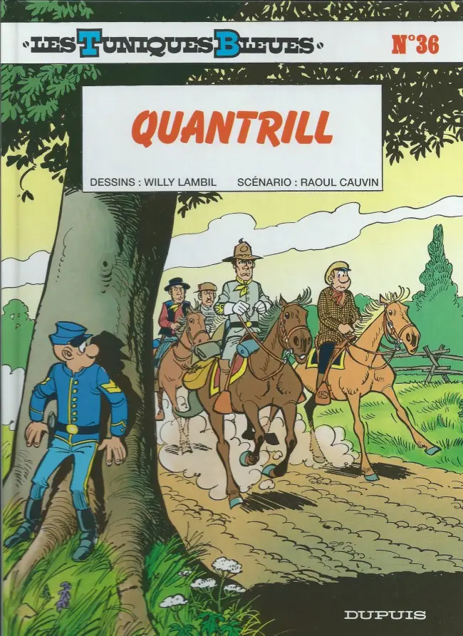 Couverture de l'album Les Tuniques Bleues Tome 36 Quantrill