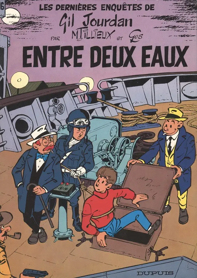 Couverture de l'album Gil Jourdan Tome 16 Entre deux eaux