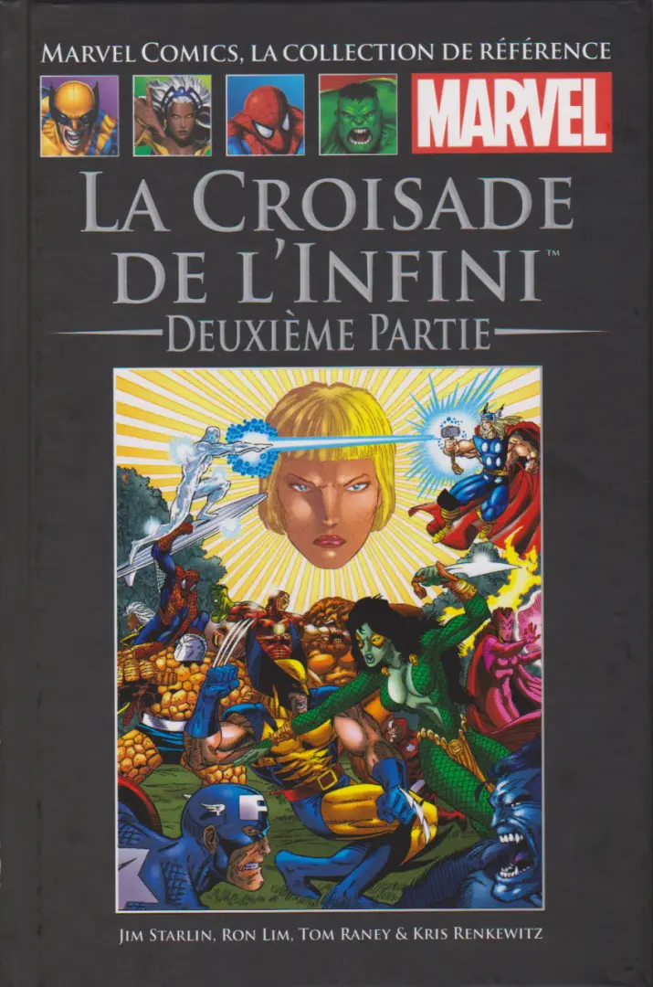 Couverture de l'album Marvel Comics - La collection de référence Tome 180 La Croisade de l'Infini : Deuxième Partie