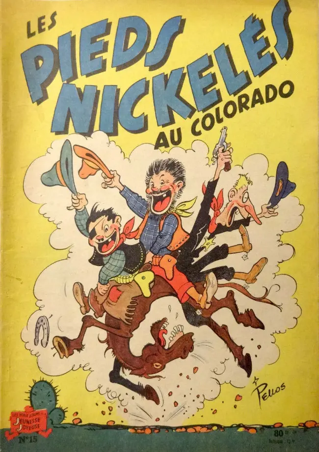 Couverture de l'album Les Pieds Nickelés Tome 15 Les Pieds Nickelés au Colorado