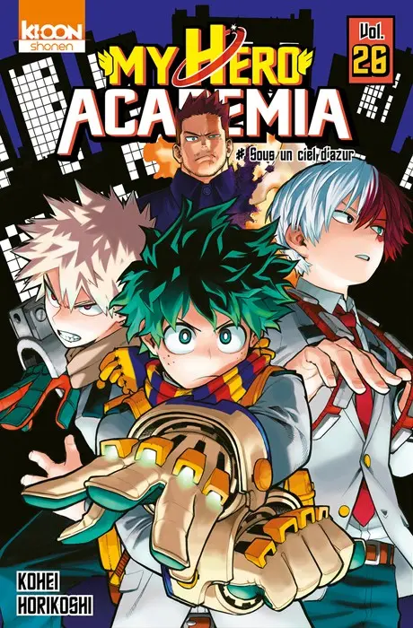Couverture de l'album My Hero Academia Vol. 26 Sous un ciel d'azur