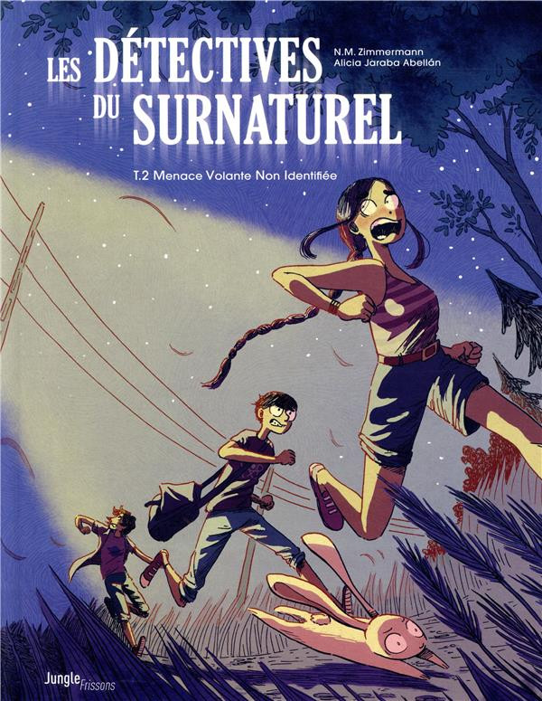 Couverture de l'album Les Détectives du surnaturel Tome 2 Menace volante non identifiée