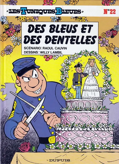 Couverture de l'album Les Tuniques Bleues Tome 22 Des Bleus et des dentelles