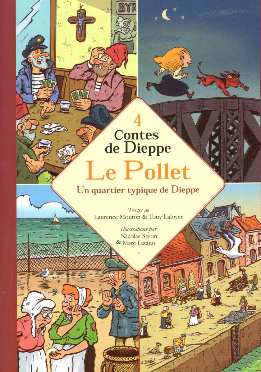 Couverture de l'album 4 Contes de Dieppe Le Pollet