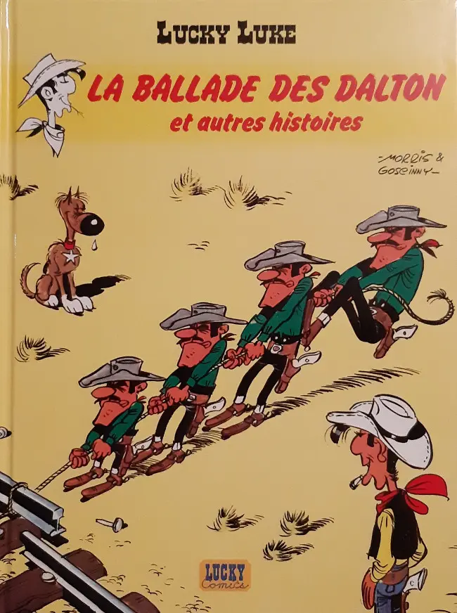Couverture de l'album Lucky Luke Tome 55 La ballade des Dalton et autres histoires