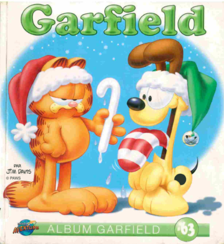 Couverture de l'album Garfield #63