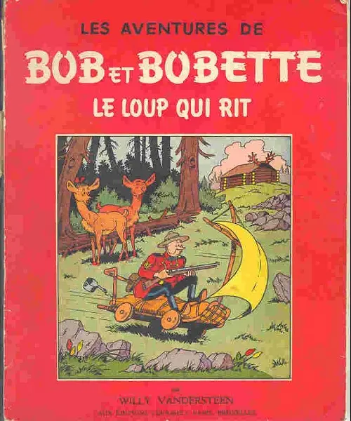 Couverture de l'album Bob et Bobette Tome 11 Le loup qui rit