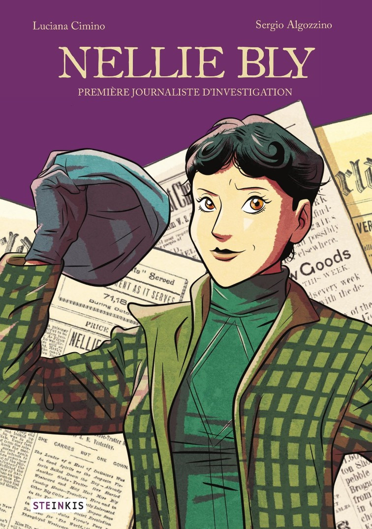 Couverture de l'album Nellie Bly Première journaliste d'investigation