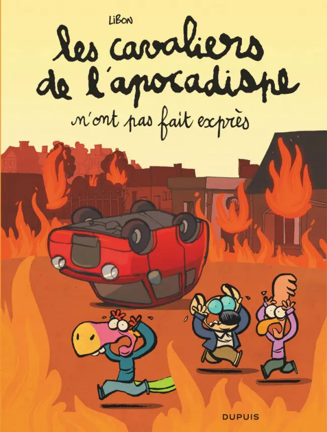 Couverture de l'album Les Cavaliers de l'apocadispe Tome 2 Les cavaliers de l'apocadispe n'ont pas fait exprès