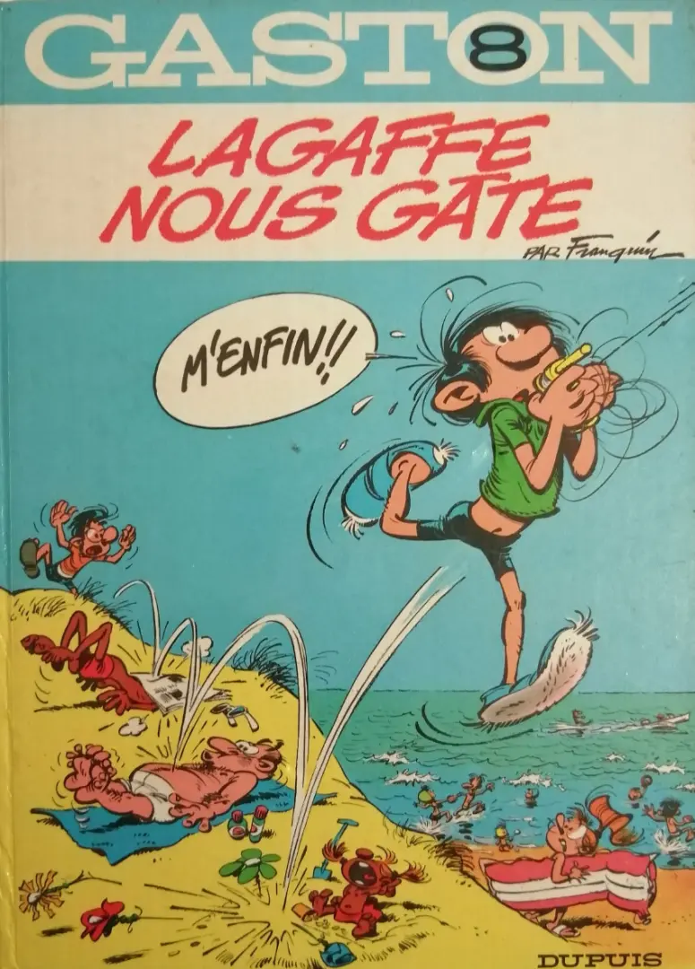 Couverture de l'album Gaston Tome 8 Lagaffe Nous Gâte