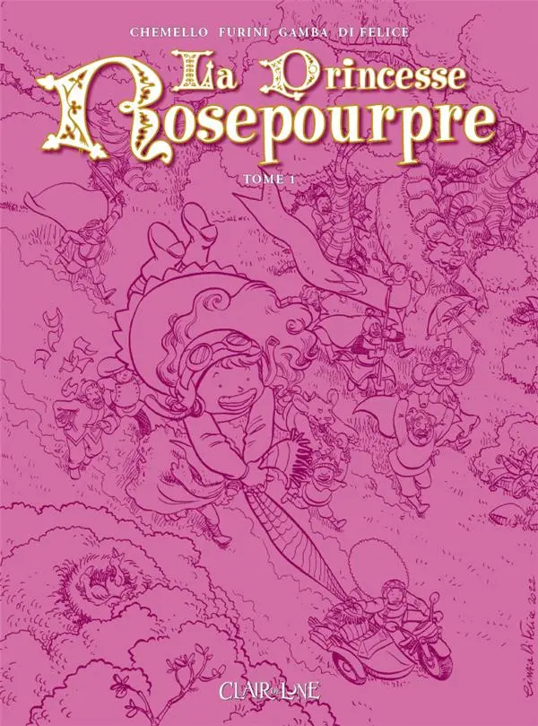 Couverture de l'album La princesse Rosepourpre Tome 1