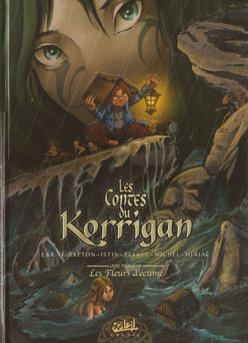 Couverture de l'album Les contes du Korrigan Livre troisième Les Fleurs d'écume