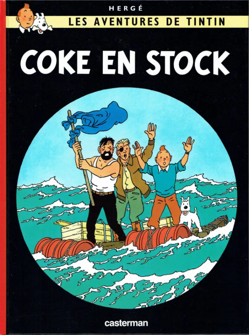 Couverture de l'album Tintin Tome 19 Coke en stock
