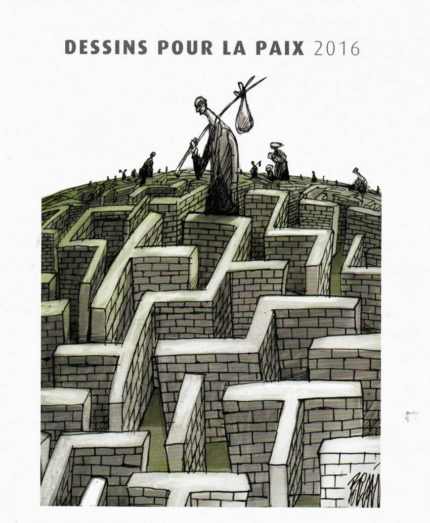 Couverture de l'album Dessins pour la paix 2016