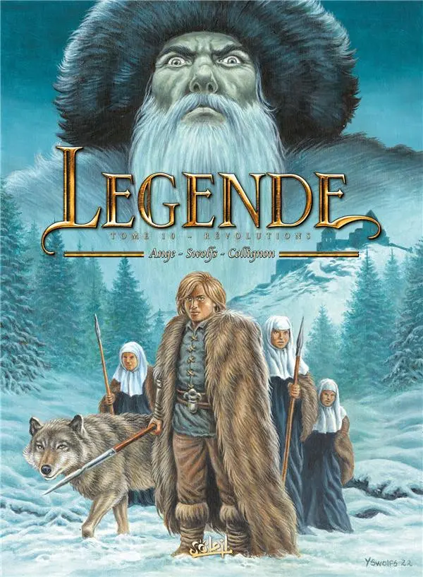 Couverture de l'album Légende Tome 10 Révolutions
