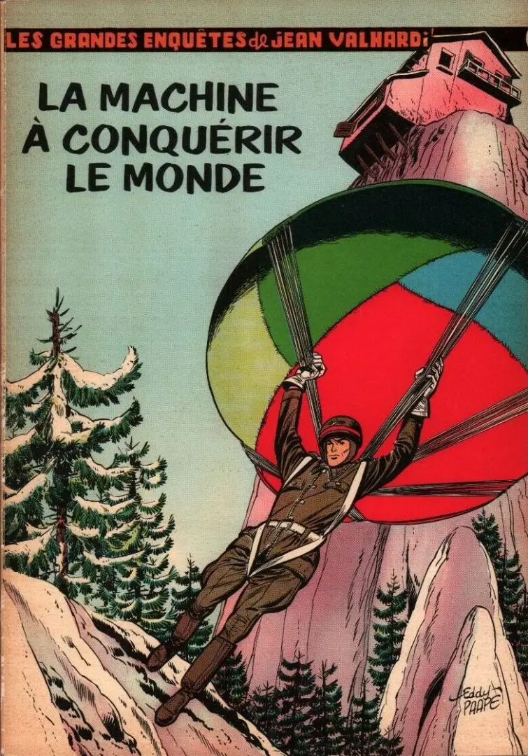 Couverture de l'album Valhardi Tome 5 La Machine à conquérir le Monde