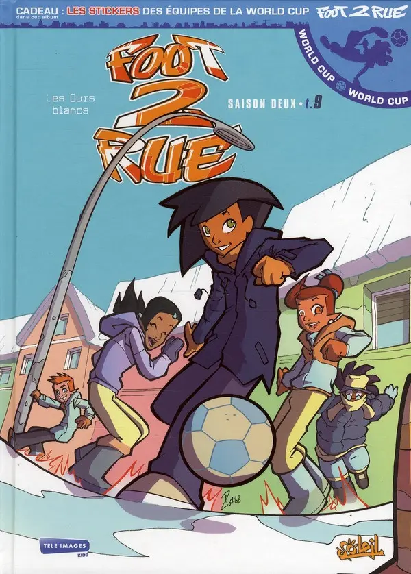 Couverture de l'album Foot 2 rue Tome 9 Les ours blancs