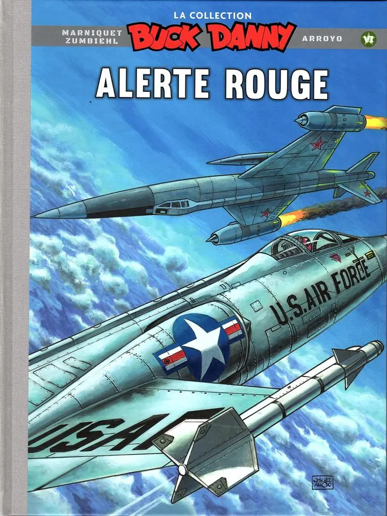 Couverture de l'album Buck Danny La collection Tome 6 Alerte rouge