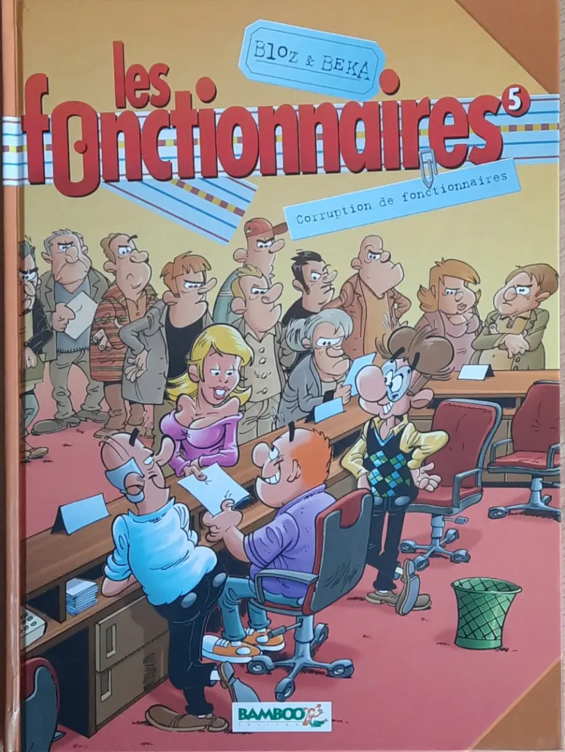 Couverture de l'album Les Fonctionnaires Tome 5 Corruption de fonctionnaires