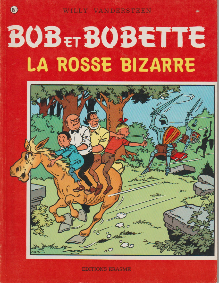 Couverture de l'album Bob et Bobette Tome 151 la rosse bizarre
