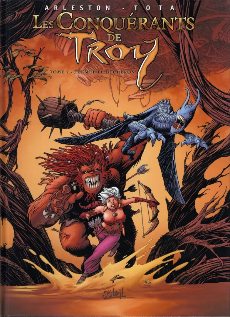 Couverture de l'album Les Conquérants de Troy Tome 2 Eckmül le bûcheron
