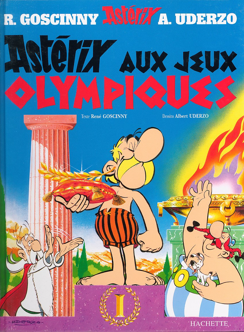 Couverture de l'album Astérix Tome 12 Astérix aux jeux Olympiques