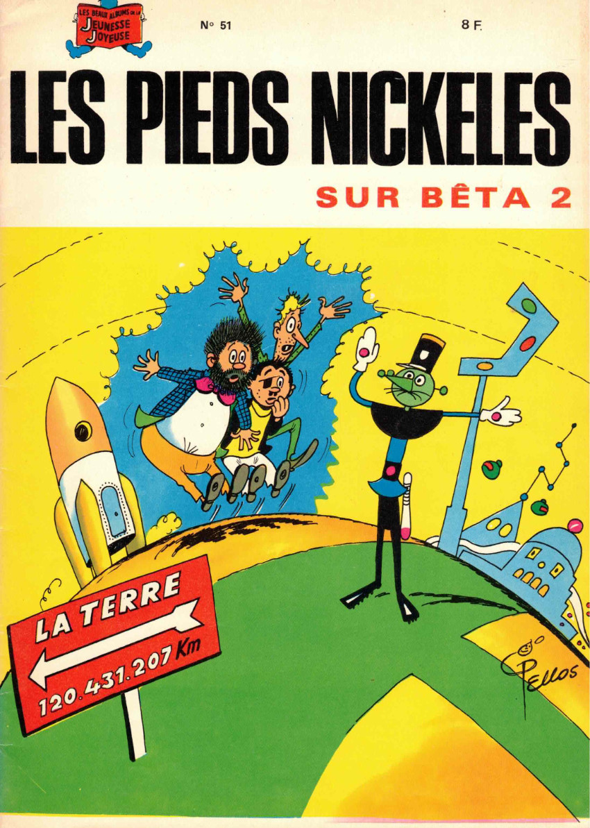 Couverture de l'album Les Pieds Nickelés Tome 51 Les Pieds Nickelés sur Bêta 2