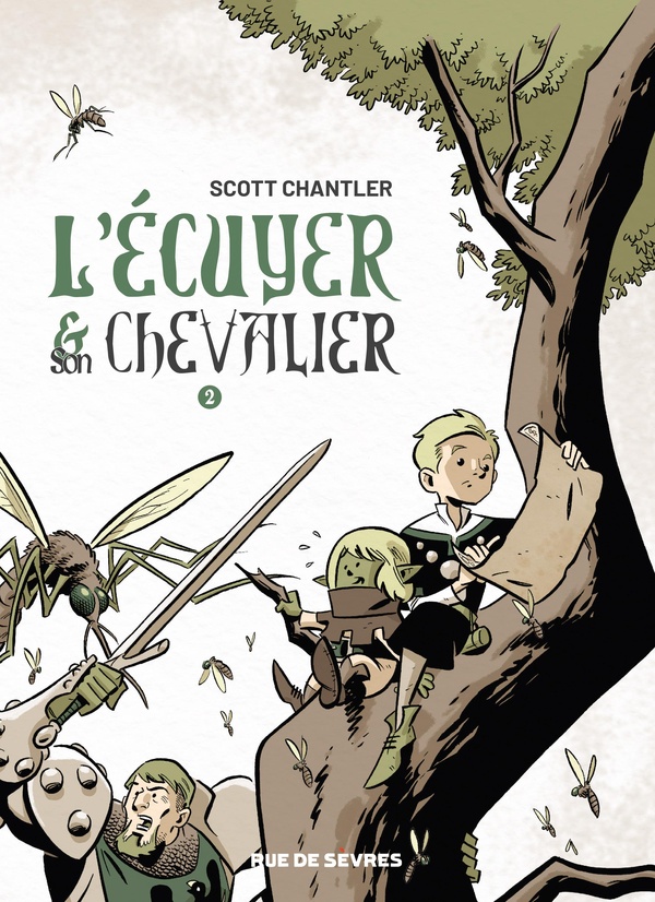 Couverture de l'album L'écuyer & son chevalier 2