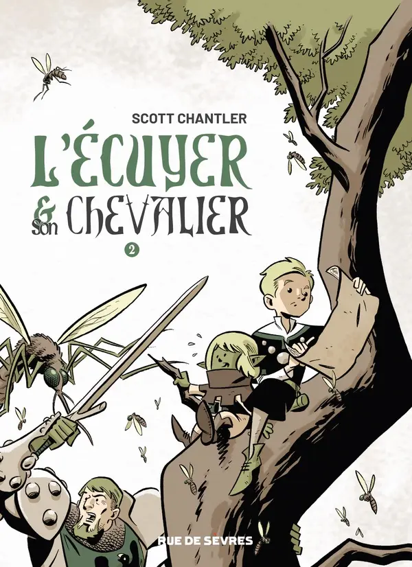 Couverture de l'album L'écuyer & son chevalier 2