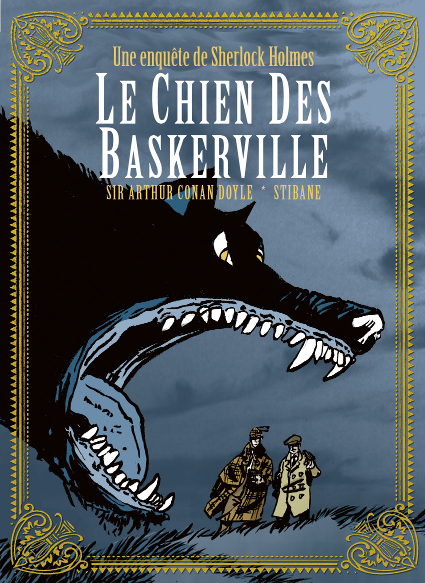 Couverture de l'album Une enquête de Sherlock Holmes Le chien des Baskerville