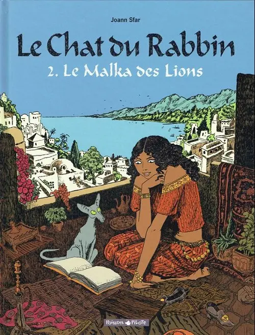 Couverture de l'album Le Chat du Rabbin Tome 2 Le Malka des Lions