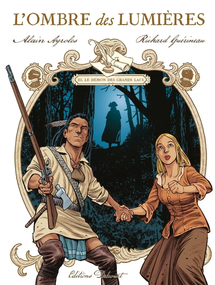 Couverture de l'album L'ombre des lumières III Le Démon des Grands Lacs