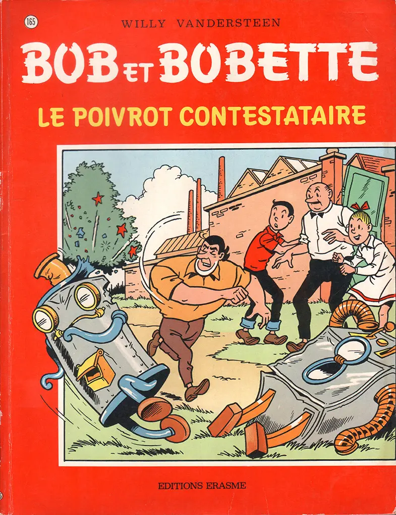 Couverture de l'album Bob et Bobette Tome 165 Le poivrot contestataire
