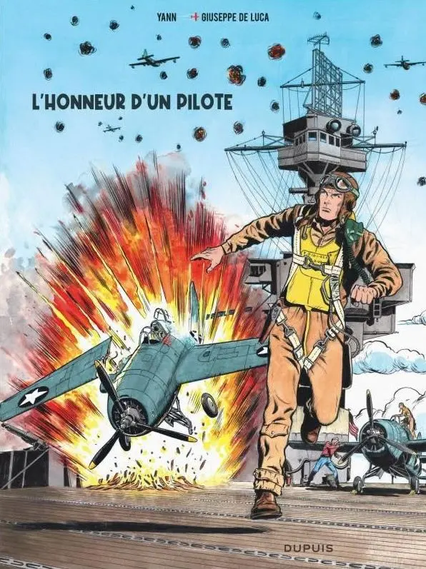 Couverture de l'album Buck Danny - Origines L'honneur d'un pilote