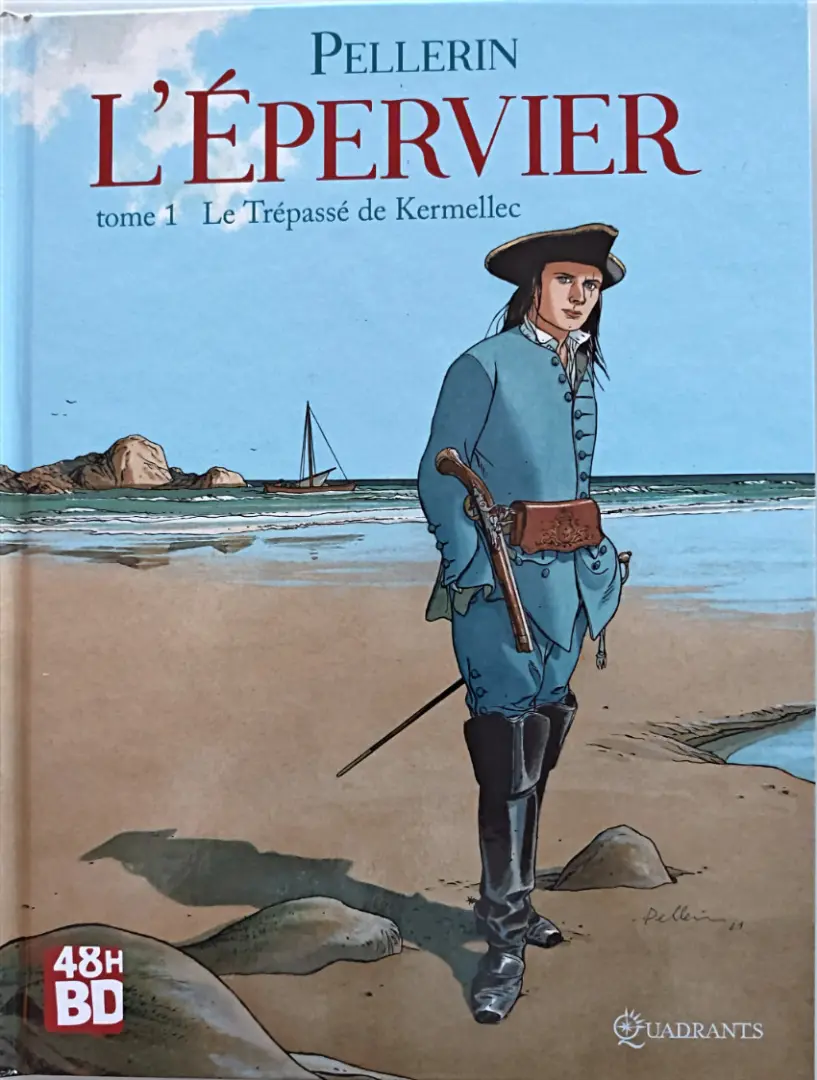 Couverture de l'album L'Épervier Tome 1 Le Trépassé de Kermellec