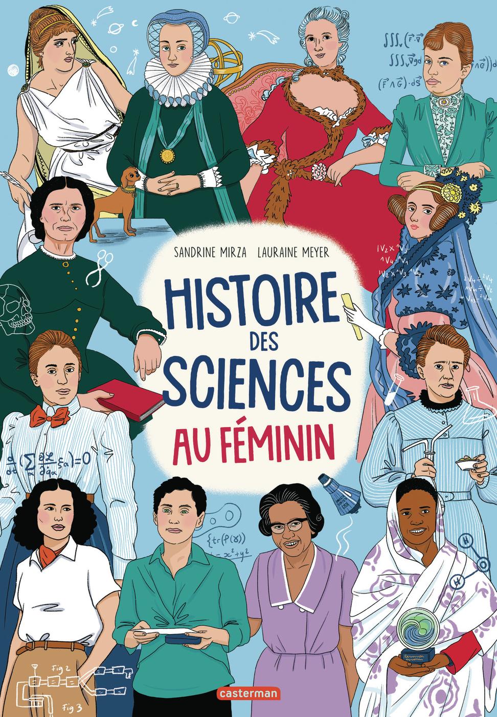 Couverture de l'album Au féminin 3 Histoire des Sciences au Féminin