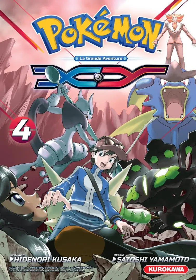 Couverture de l'album Pokémon : XY 4 La grande aventure