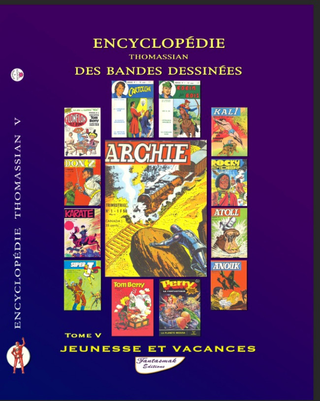 Couverture de l'album Encyclopédie Thomassian des bandes dessinées de petit format Tome 5 Jeunesse et Vacances