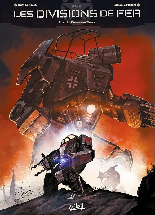 Couverture de l'album Les Divisions de fer Tome 1 Commando Rouge