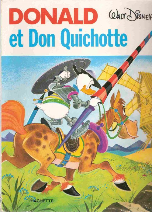 Couverture de l'album Donald et les héros de la littérature Tome 2 Donald et Don Quichotte