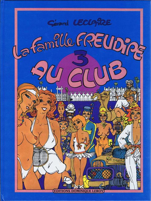 Couverture de l'album La Famille Freudipe Tome 3 La famille Freudipe au club