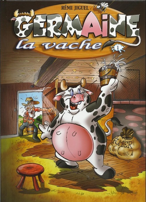 Couverture de l'album Germaine la vache Tome 1