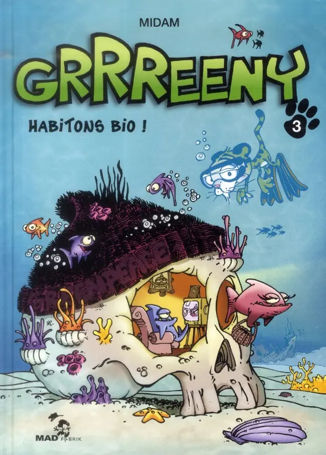 Couverture de l'album Grrreeny Tome 3 Habitons bio !