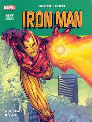Couverture de l'album Iron Man - Nouveau Départ