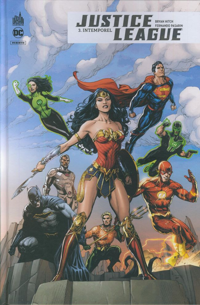 Couverture de l'album Justice League Rebirth Tome 3 Intemporel